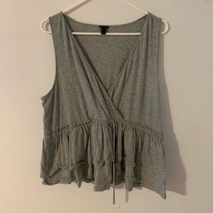 J. Crew Ruffle Top